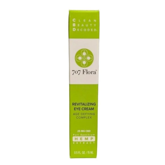 707 Flora Revitalizing Eye Cream Age Defying Complex Clean Set of 2 0.5oz 15ml - Picture 1 of 2